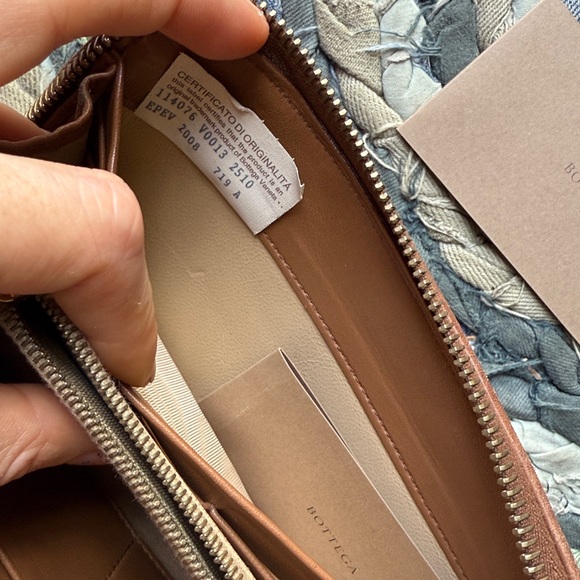 Bottega Veneta Brown Woven Leather Wallet Intrecciato - Picture 13 of 16